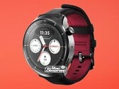 O Moto Watch Ultra possui uma caixa de aço inoxidável resistente à água.