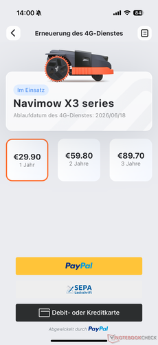 conectividade 4G (o primeiro ano é gratuito)