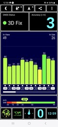 Teste de GPS: ao ar livre