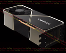 Novos renderizadores Nvidia Titan Ada surgiram online (imagem via Moore's Law is Dead)