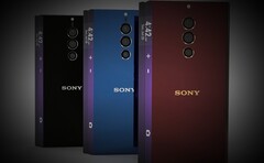 Mais uma vez, há rumores de que a Sony está pensando em entrar no mercado de telefones dobráveis. (Imagem: conceito por Techconfigurations - editado)