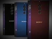 Mais uma vez, há rumores de que a Sony está pensando em entrar no mercado de telefones dobráveis. (Imagem: conceito por Techconfigurations - editado)