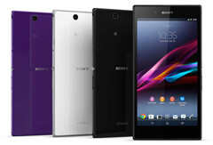 O Sony Xperia Z Ultra veio em uma escolha de várias cores e ostentava um display Triluminos. (Fonte da imagem: Sony)