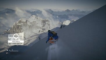 Na imagem: uma captura de tela do jogo “Steep”.