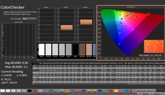 CalMAN: ColorChecker (calibrado)