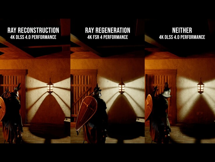 Crimson Desert Ray Reconstruction vs Ray Regeneration vs nenhum dos dois.