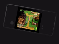 Uma aproximação de como poderia ser o próximo dispositivo portátil de jogos horizontais da GKD. (Fonte da imagem: GKD via Neon Rabbit)
