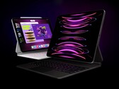 Espera-se que os próximos iPad Pros apresentem molduras mais finas, telas OLED e o mais recente SoC M3 da Apple. (Fonte: Apple)