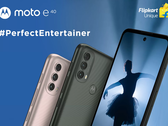 A Moto E40 é oficial. (Fonte: Flipkart)