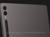 O Galaxy Tab S9 Ultra será a imagem exata de seu antecessor. (Fonte da imagem: @OnLeaks &amp; MySmartPrice)