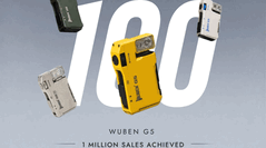 Lanterna Wuben G5 EDC em amarelo