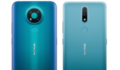 O Nokia 2.4 e o Nokia 3.4 serão smartphones de nível básico para a HMD Global. (Fonte de imagem: Evan Blass)