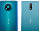 O Nokia 2.4 e o Nokia 3.4 serão smartphones de nível básico para a HMD Global. (Fonte de imagem: Evan Blass)