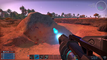 Na imagem: Uma captura de tela do jogo “Empyrion - Galactic Survival”.