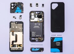 Outros smartphones dificilmente são mais fáceis de consertar do que o Fairphone 5 (Imagem: Fairphone)