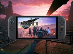 Final Fantasy 7 Remake Intergrade Switch 2 port é mostrado no console