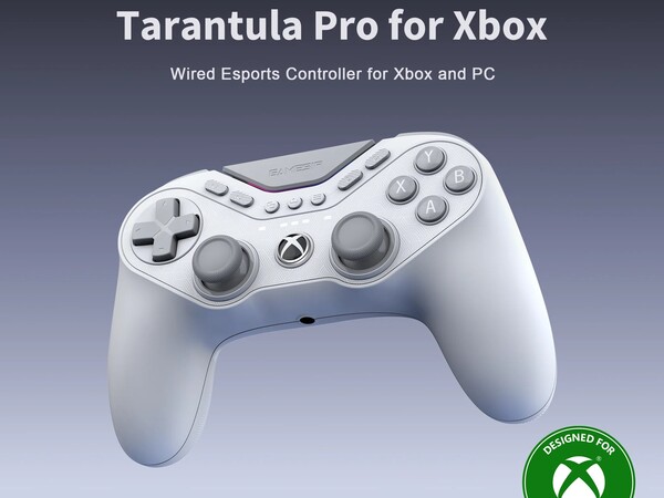 O GameSir Tarantula Pro para Xbox é compatível com consoles Xbox e PCs.