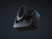 A recém-lançada GoPro Hero 12 Black e (opcional) Max Lens Mod 2.0 (Fonte da imagem: GoPro)