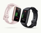 O Honor Band 7 smartwatch tem características de saúde, como SpO2 e monitores de freqüência cardíaca. (Fonte de imagem: JD.com)