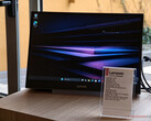 O L16 Mobile Monitor está previsto para estar disponível por 199 euros. Na foto: a parte frontal do monitor USB-C portátil.