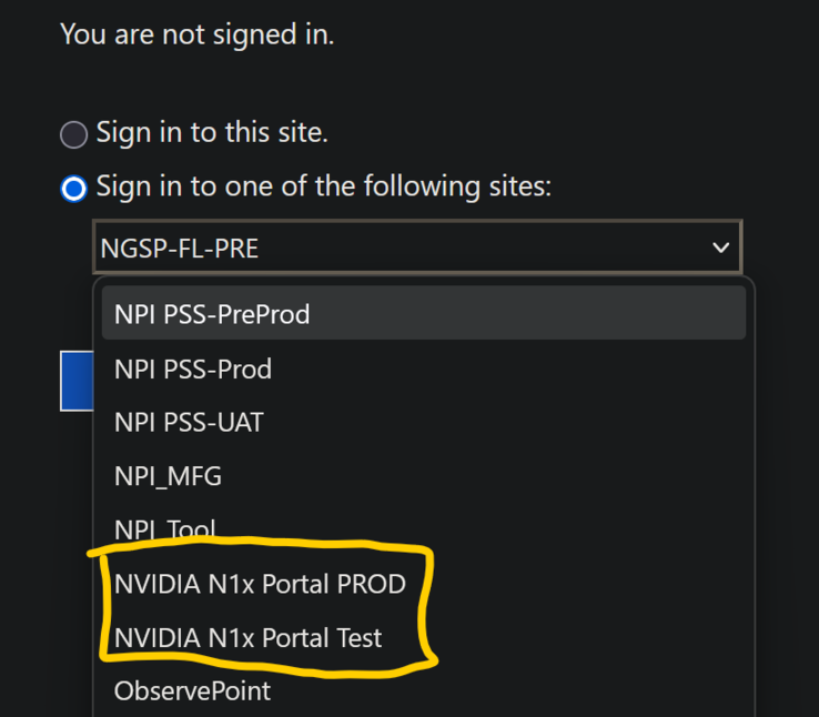 Nvidia N1X no site ADFS da Lenovo