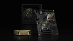A próxima CPU de laptop N1X da Nvidia apareceu novamente no Geekbench (foto: mini-PC e placa-mãe Nvidia DGX Spark; fonte da imagem: Nvidia)