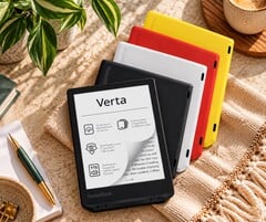 A PocketBook gerou algumas imagens do produto Verta com IA, por isso estas devem ser vistas com cautela.