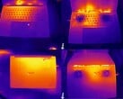 Imagens térmicas Acer Swift 16