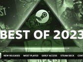 O "Best of 2023" do Steam inclui uma série de jogos que foram verificados e são ótimos no Steam Deck (Fonte: Steam)
