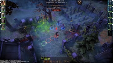 Na foto: uma captura de tela do jogo “The Necromancer’s Tale”.