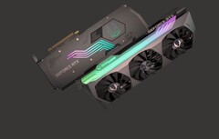 ZOTAC GAMING GeForce RTX 3080 Ti placa de vídeo revelada em 1 de junho de 2021 (Fonte: ZOTAC)