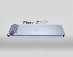 Há rumores de que o iPhone 17 Air seja um pouco mais caro do que as previsões anteriores. (Fonte da imagem: 4RMD via YouTube, editado)