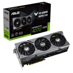 Asus TUF Gaming GeForce RTX 4070 Ti Super. Unidade de análise cortesia da Asus Índia.