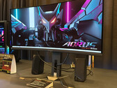 O Gigabyte AORUS MO34WQC é um dos monitores que, segundo os rumores, contará com o novo painel QD-OLED de 34 polegadas da Samsung Display. (Fonte da imagem: TFTCentral)