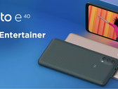 A Moto E40. (Fonte: Flipkart)