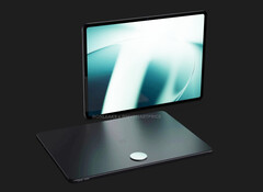 Há rumores de que o OnePlus Pad é ligeiramente menor que o iPad Pro 11. (Fonte de imagem: @OnLeaks & MySmartPrice)