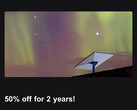 A oferta de desconto na mensalidade da Starlink. (Fonte da imagem: Starlink)
