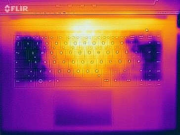 Teste de estresse de temperatura da superfície (topo)