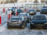 Os Teslas perdem um quarto de sua autonomia em clima frio (imagem: Geir Olsen/Motor)