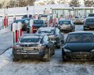 Os Teslas perdem um quarto de sua autonomia em clima frio (imagem: Geir Olsen/Motor)