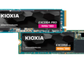 Os novos EXCERIA SSDs. (Fonte: Kioxia)