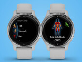 O Venu 2 e o Venu 2S receberam pequenas correções e melhorias com a versão beta 15.08. (Fonte da imagem: Garmin)