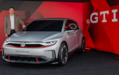 Thomas Schäfer, CEO da marca Volkswagen, apresenta o novo conceito ID. GTI Concept no IAA em Munique, Alemanha. (Fonte da imagem: Volkswagen)