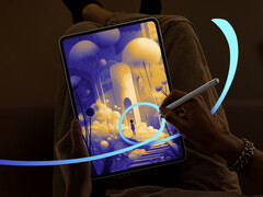 O Xiaomi Pad 8 Pro sendo usado com a Focus Pen Pro da Xiaomi. (Fonte da imagem: Xiaomi)