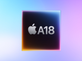 a GPU do iPhone 16e pode ser mais rápida do que se imagina. Na foto: Uma representação artística do chip A18. (Fonte da imagem: Apple Wiki, editado)
