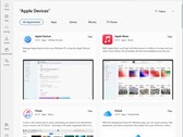 Apple aplicativos na Microsoft Store (Fonte: própria)