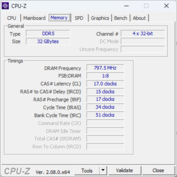 Memória CPU-Z