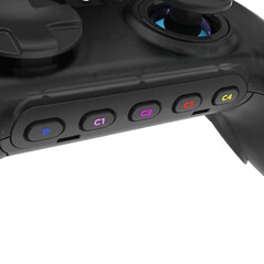 Há também botões dedicados para selecionar perfis