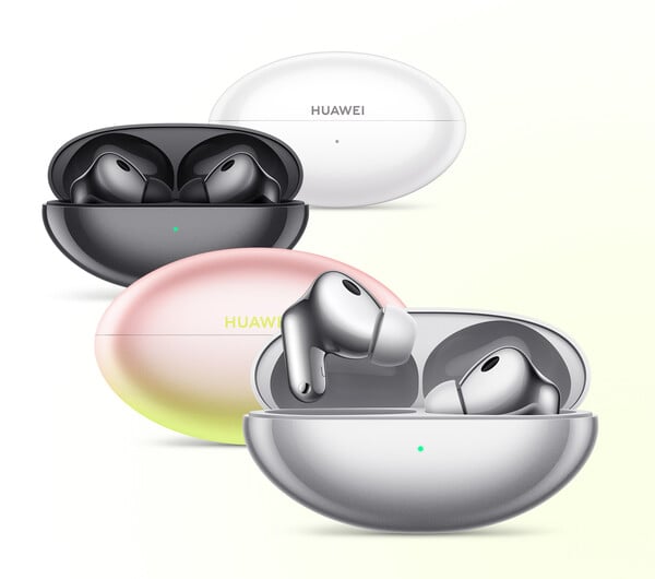 Os fones de ouvido Huawei FreeBuds Neo estão disponíveis em quatro cores.