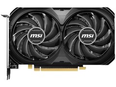 A MSI RTX 4060 Ti Ventus 2X Black vem com overclock de fábrica a 2.565 MHz. (Fonte: MSI/Newegg)